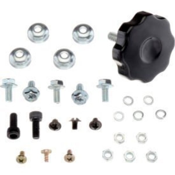 Global Equipment Replacement Hardware Kit for Global Standard Industrial Pedestal Fans 585279, 585280 MI0831R-RB-HW